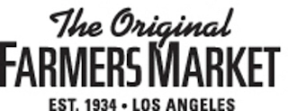 THE ORIGINAL FARMERS MARKET EST. 1934 ·LOS ANGELES logo