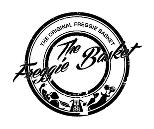 THE ORIGINAL FREGGIE BASKET THE FREGGIE BASKET logo