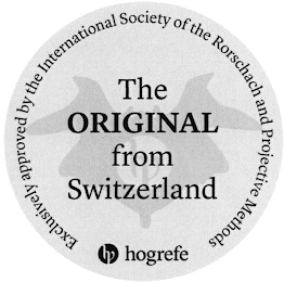 THE ORIGINAL FROM SWITZERLAND HPSI HOGREFE EXCLUSIVELY APPROVED BY THE INTERNATIONAL SOCIETY OF THE RORSCHACH AND PROJECTIVE METHODS logo