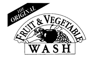 THE ORIGINAL FRUIT & VEGETABLE WASH logo