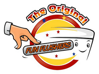 THE ORIGINAL FUN FLUSHERS logo