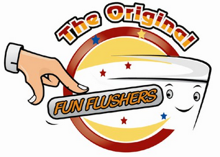THE ORIGINAL FUN FLUSHERS logo