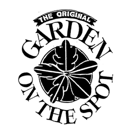 THE ORIGINAL GARDEN ON THE SPOT logo