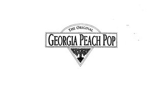 THE ORIGINAL GEORGIA PEACH POP logo