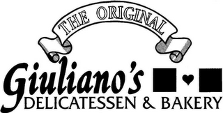 THE ORIGINAL GIULIANO'S DELICATESSEN & BAKERY logo