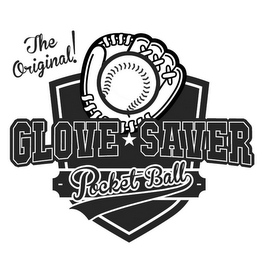THE ORIGINAL! GLOVE SAVER POCKET BALL logo