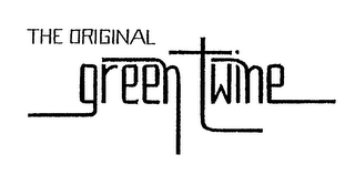 THE ORIGINAL GREEN TWINE logo