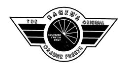 THE ORIGINAL HAGEN'S ORANGE FREEZE SQUEEZED FRESH DAILY