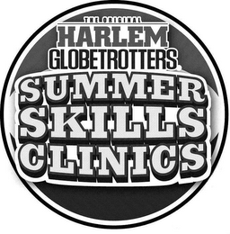 THE ORIGINAL HARLEM GLOBETROTTERS SUMMER SKILLS CLINICS logo