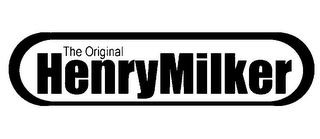 THE ORIGINAL HENRYMILKER logo