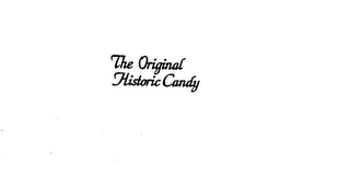 THE ORIGINAL HISTORIC CANDY logo