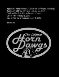 THE ORIGINAL HORNDAWGS logo