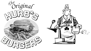 THE ORIGINAL HURB'S BURGERS HURB'S logo