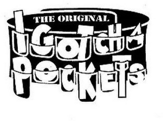 THE ORIGINAL I GOTCHA POCKETS logo