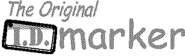 THE ORIGINAL I.D. MARKER logo
