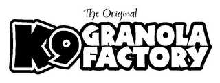 THE ORIGINAL K9 GRANOLA FACTORY logo