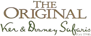 THE ORIGINAL KER & DOWNEY SAFARIS EST 1946 logo