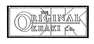 THE ORIGINAL KHAKI CO. logo