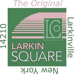 THE ORIGINAL LARKINVILLE NEW YORK 14210LARKIN SQUARE LCO logo