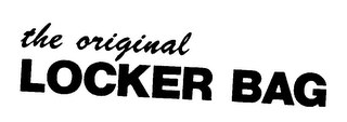 THE ORIGINAL LOCKER BAG logo