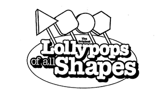 THE ORIGINAL LOLLYPOPS OF ALL SHAPES logo