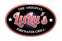 THE ORIGINAL LULU'S FIREWATER GRILL logo