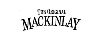 THE ORIGINAL MACKINLAY logo