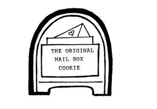 THE ORIGINAL MAIL BOX COOKIE logo