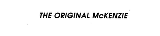 THE ORIGINAL MCKENZIE logo