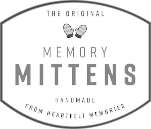 THE ORIGINAL MEMORY MITTENS HANDMADE FROM HEARTFELT MEMORIES logo