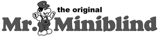 THE ORIGINAL MR. MINIBLIND logo