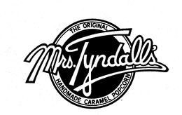 THE ORIGINAL MRS. TYNDALL'S HANDMADE CARAMEL POPCORN logo