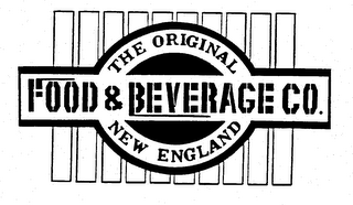 THE ORIGINAL NEW ENGLAND FOOD & BEVERAGE CO. logo