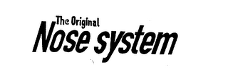 THE ORIGINAL NOSE SYSTEM logo