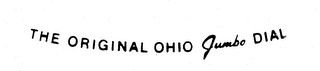 THE ORIGINAL OHIO JUMBO DIAL logo