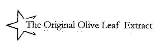 THE ORIGINAL OLIVE LEAF EXTRACT logo