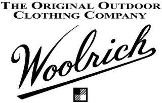 THE ORIGINAL OUTDOOR CLOTHING COMPANY WOOLRICH logo