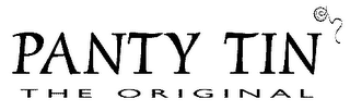 THE ORIGINAL PANTY TIN logo
