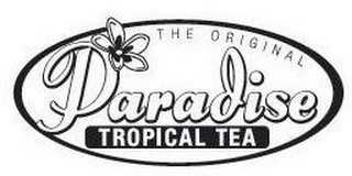 THE ORIGINAL PARADISE TROPICAL TEA logo
