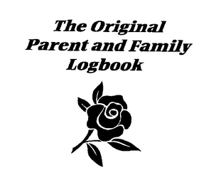 THE ORIGINAL PARENT AND FAMILY LOGBOOK logo