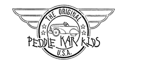 THE ORIGINAL PEDDLE KAR KIDS U.S.A. logo