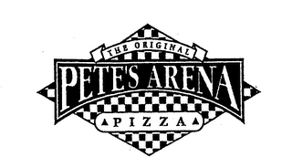 THE ORIGINAL PETE'S ARENA PIZZA logo