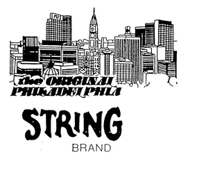 THE ORIGINAL PHILADELPHIA STRING BRAND logo