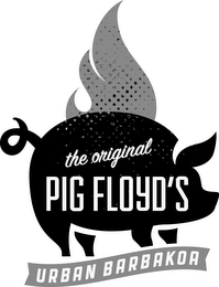 THE ORIGINAL PIG FLOYD'S URBAN BARBAKOA logo