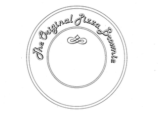 THE ORIGINAL PIZZA BROWNIE logo