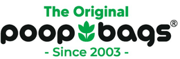 THE ORIGINAL POOP BAGS SINCE 2003 logo