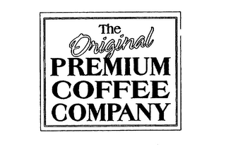 THE ORIGINAL PREMIUM COFFEE COMPANY logo