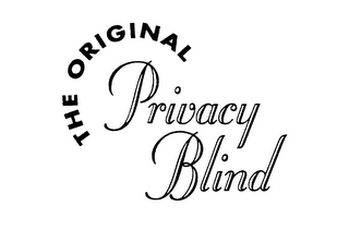 THE ORIGINAL PRIVACY BLIND logo