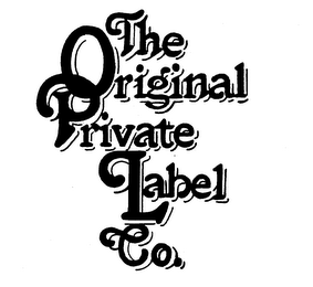 THE ORIGINAL PRIVATE LABEL CO. logo