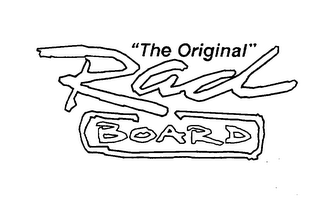 "THE ORIGINAL" RAD BOARD logo